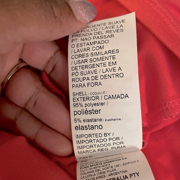 Puma Invert Crop Active Tank Top - Size L - Picture 11 of 11